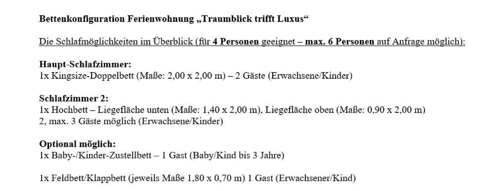 WeitersburgTraumblick Trifft Luxus!公寓 外观 照片
